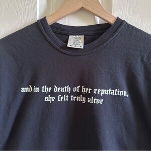 Taylor Swift Quote Comfort Colors Tee